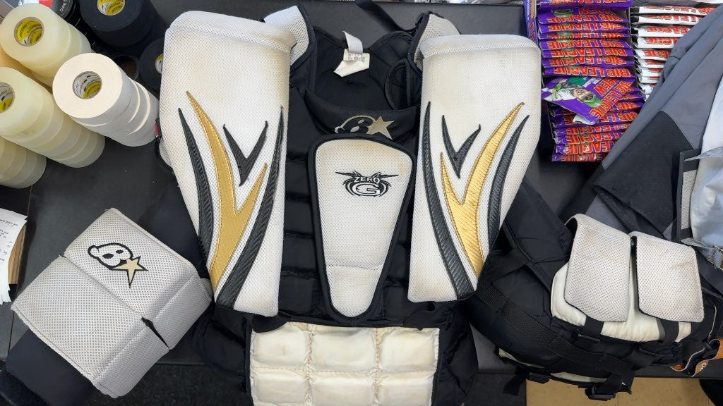 Brian's Zero G Hockey Goalie Chest and Arm Protector Used XL