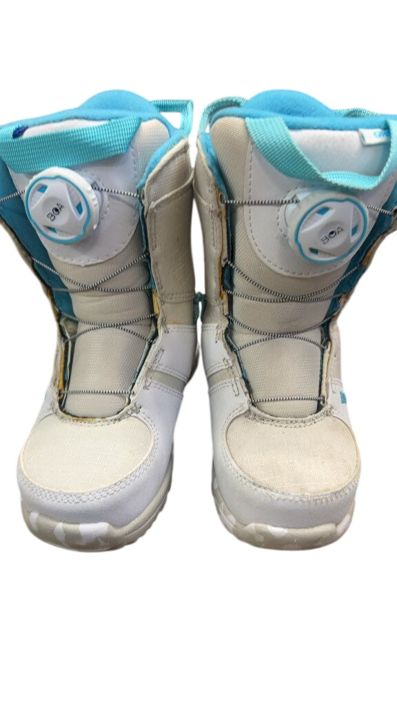 Burton Snowboard Boots Grom BOA Girls Used Size 11Y