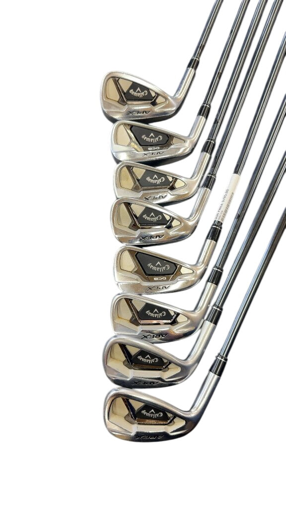 Callaway Apex DCB Iron Set Used 8-Piece Graphite Shafts