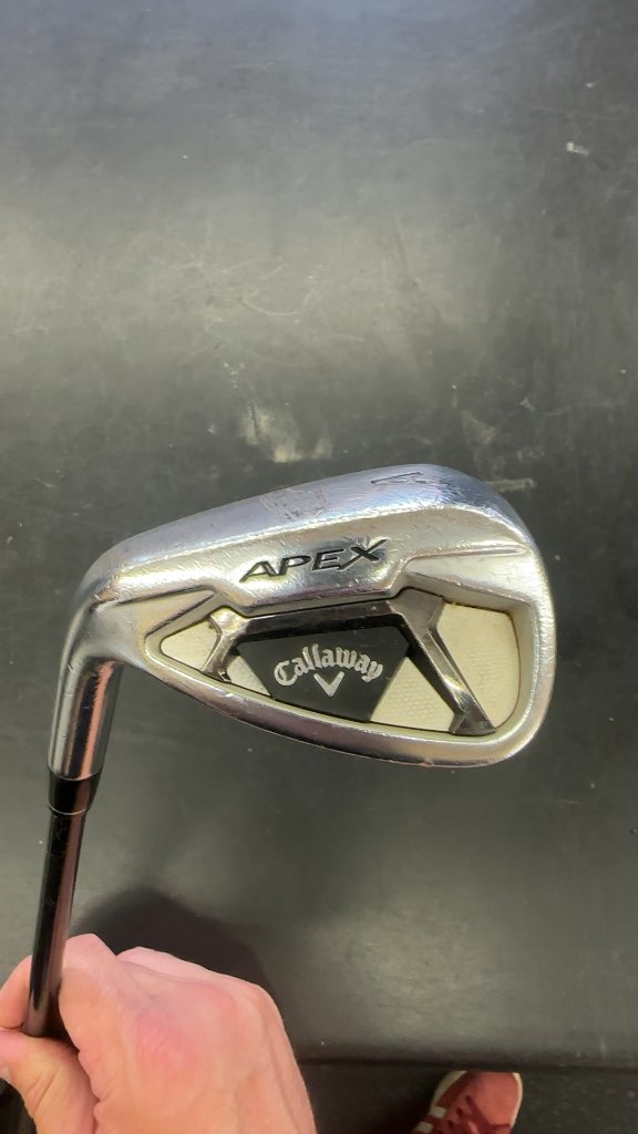 Callaway Apex DCB Iron Set Used 8-Piece Graphite Shafts
