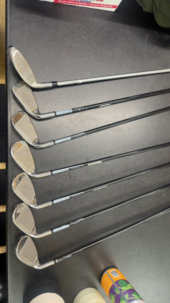 Callaway Diablo Edge Iron Set 4H 5-PW Regular Flex Graphite 7 Pieces