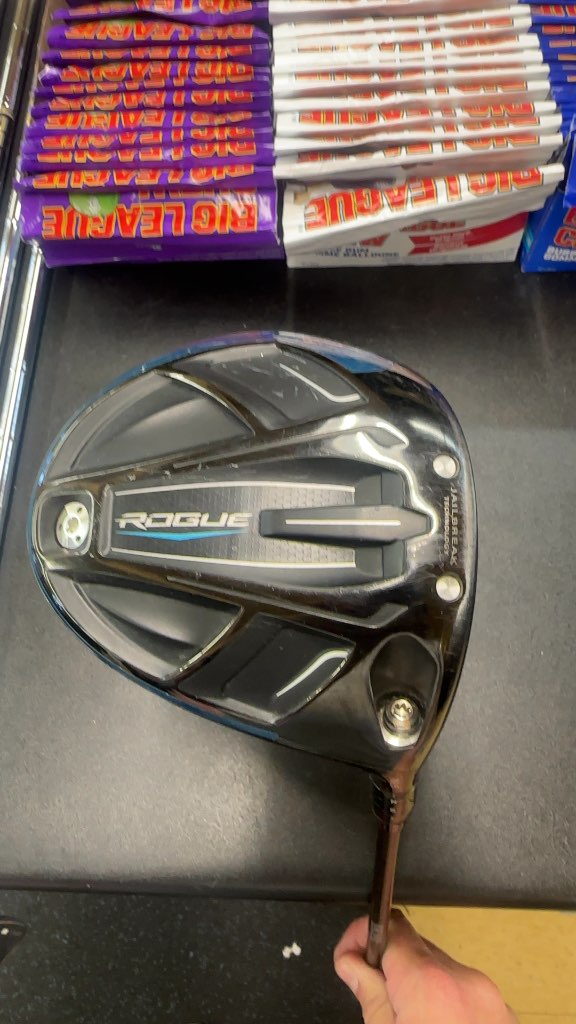 Callaway Golf Driver Rogue Jailbreak Technology Used