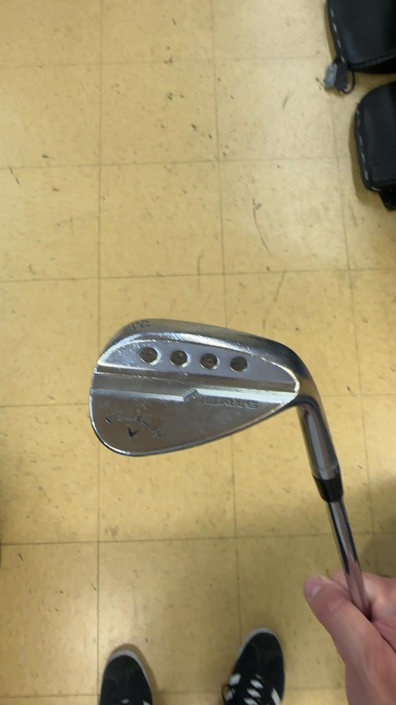 Callaway Golf Wedge Jaws 54° 10S Chrome Used