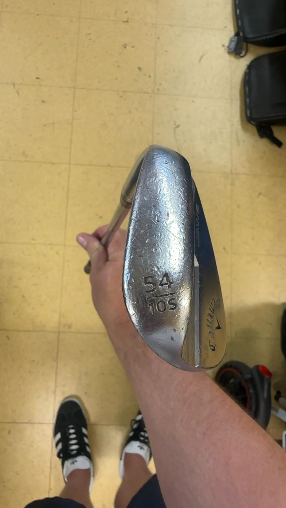 Callaway Golf Wedge Jaws 54° 10S Chrome Used