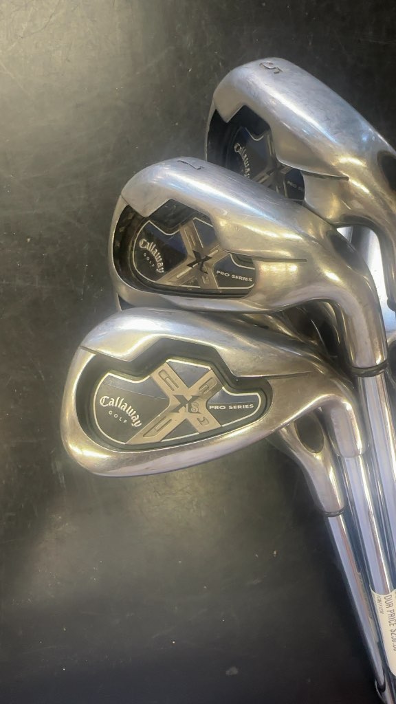 Callaway Iron Set X-18 Pro Series 3-PW Used