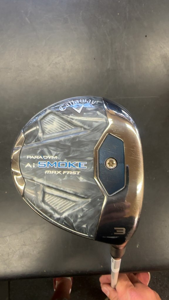 Callaway Paradym Ai Smoke Max Fast 3 Wood Fairway Wood Used 16°
