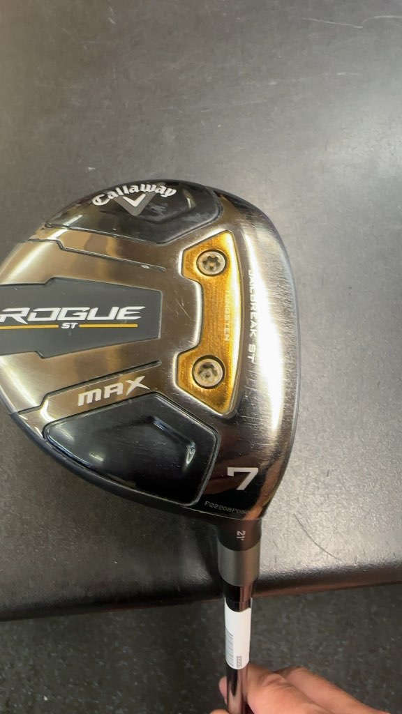Callaway Rogue ST Max 7 Wood Fairway Wood Used 21°