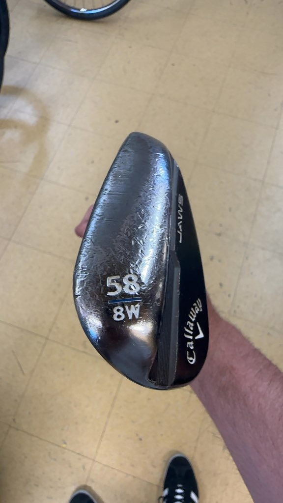 Callaway Wedge JAWS 58-08W Used 58°