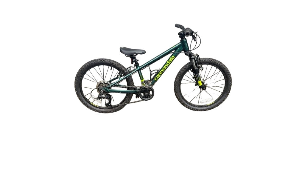 Cannondale Kids' Mountain Bike Trail 20 Green Good Condition 20"