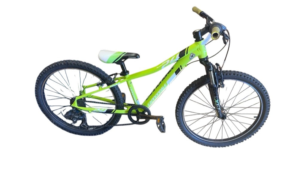 Cannondale Trail 24 Kids Mountain Bike - Neon Green