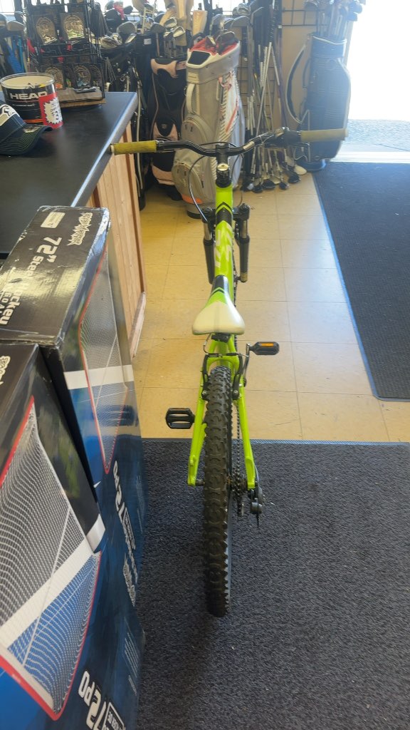 Cannondale Trail 24 Kids Mountain Bike - Neon Green