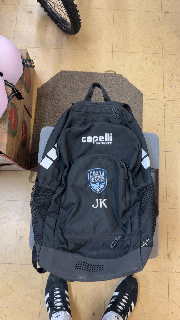 Capelli Sport Soccer Backpack North Shore Girls Soccer Club Used