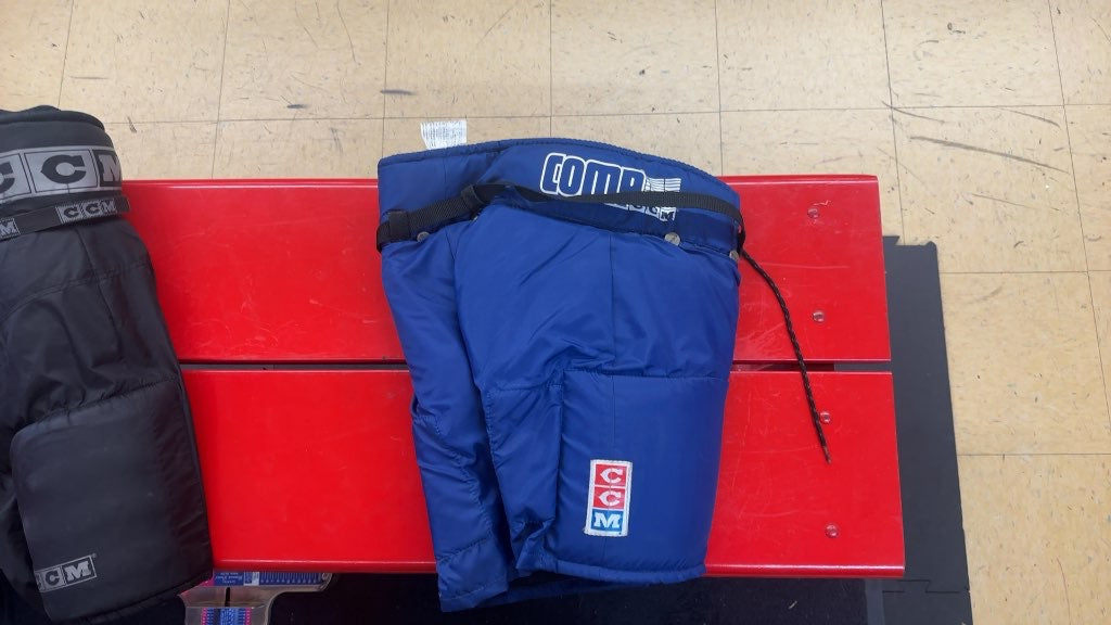 CCM Comp Hockey Pants Blue Junior Large