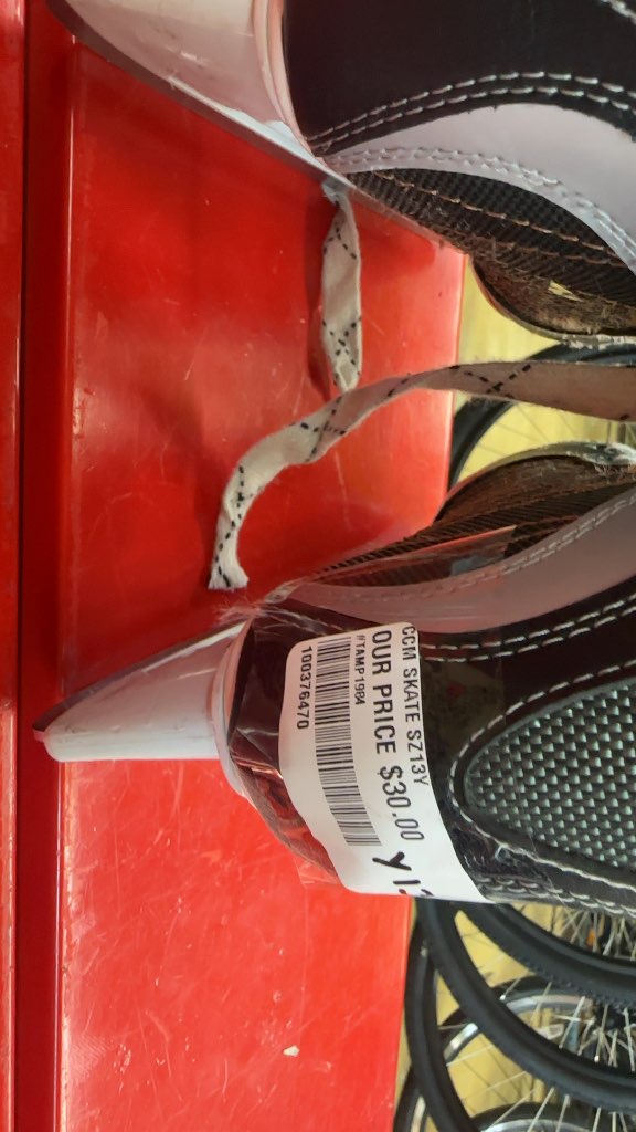 CCM Genuine Youth Hockey Skates Used Size 13Y