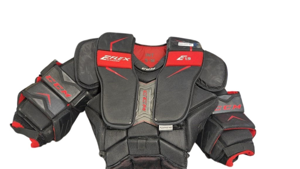 CCM Goalie Chest and Arm Protector E-Flex Extreme E1.9 Used Intermediate S-M