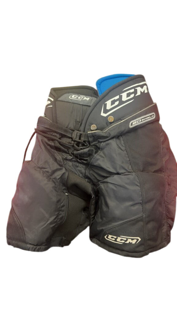 CCM Hockey Pants 2D Shield Junior Small Black Used
