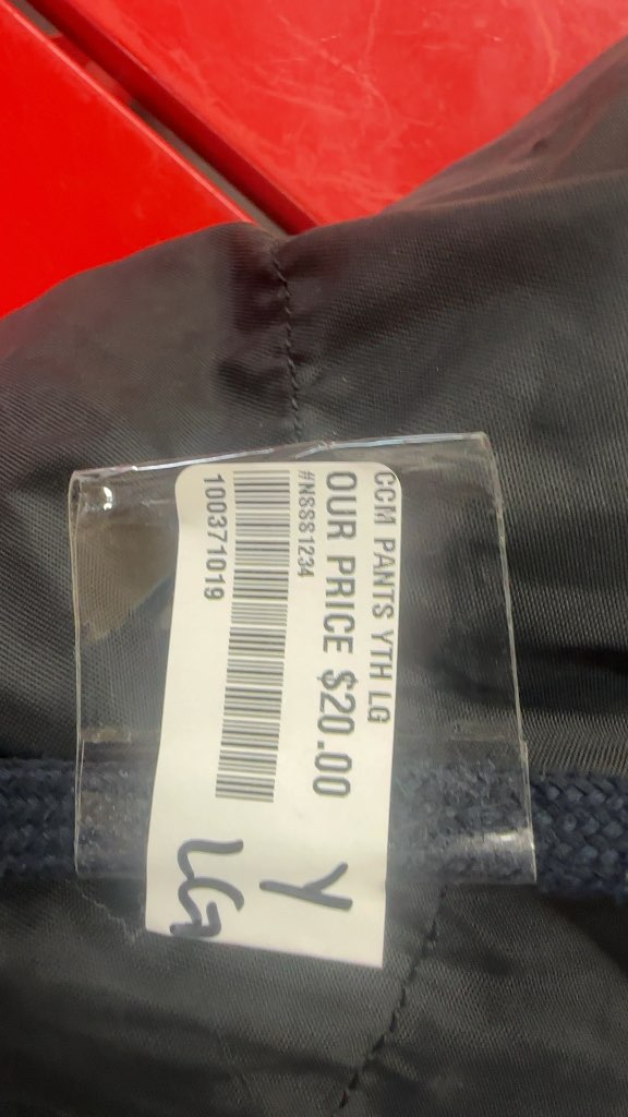 CCM Hockey Pants Tacks 152 Powerline Youth Large Used