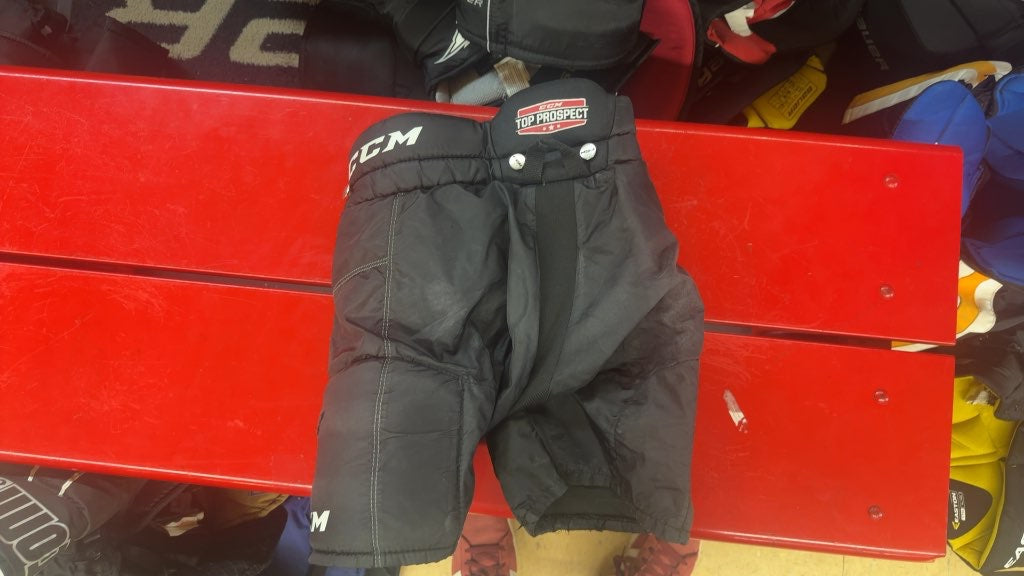 CCM Hockey Pants Top Prospect Black Used Youth XL