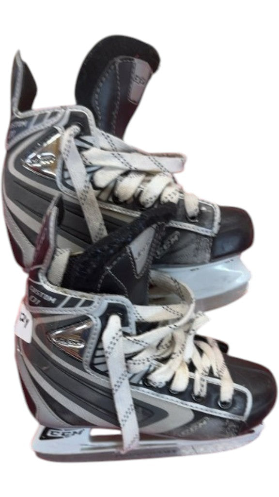 CCM Hockey Skates Custom 01 Used 12Y