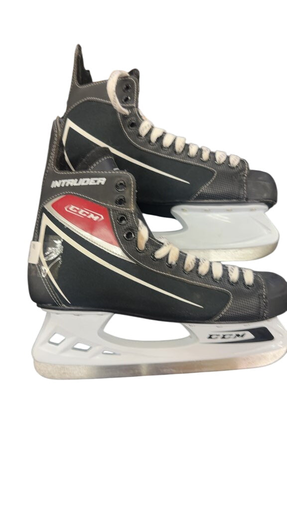 CCM Hockey Skates Intruder Black Used Size 11