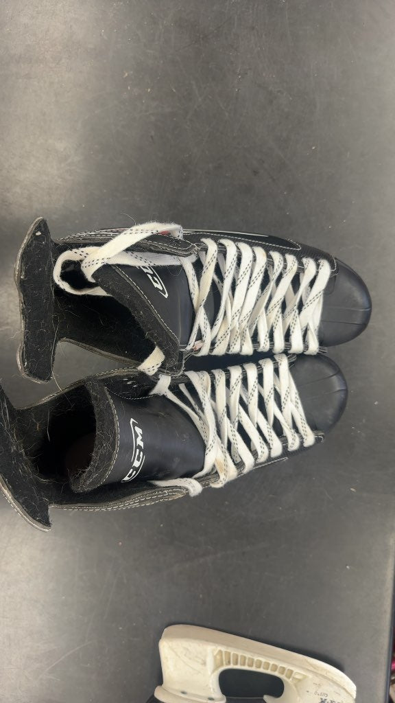 CCM Hockey Skates Intruder Black Used Size 11