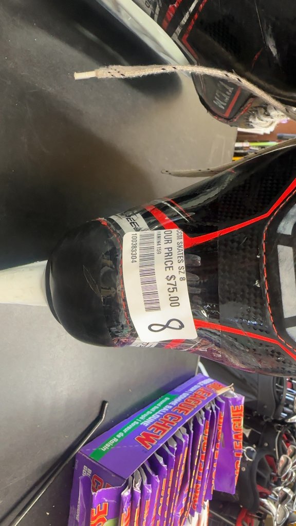 CCM Hockey Skates JetSpeed FT345 Used Size 8