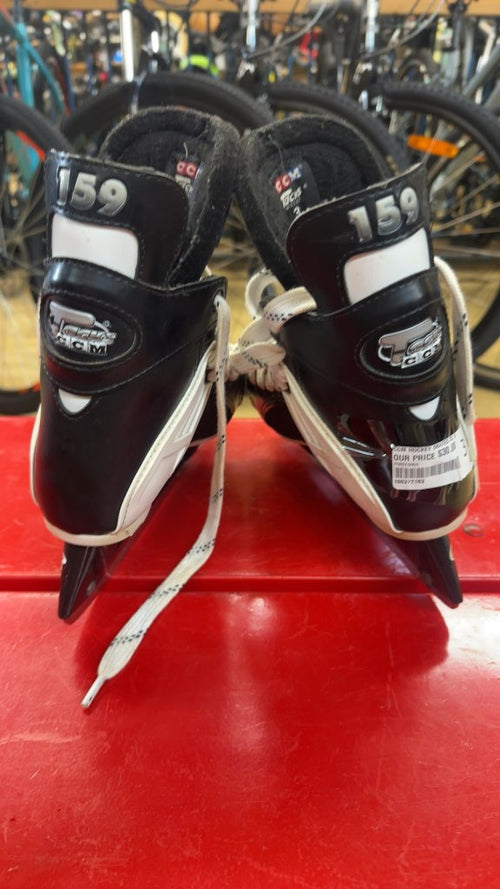 CCM Hockey Skates Tacks 159 Integrated Support System Used Size 3