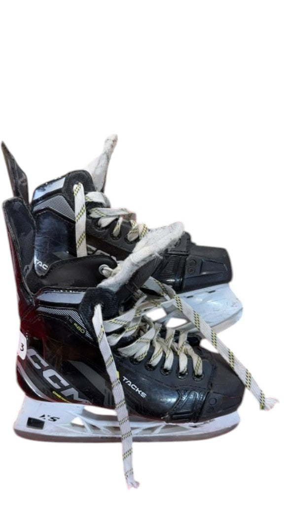 CCM Hockey Skates Tacks AS 580 Used Size 3