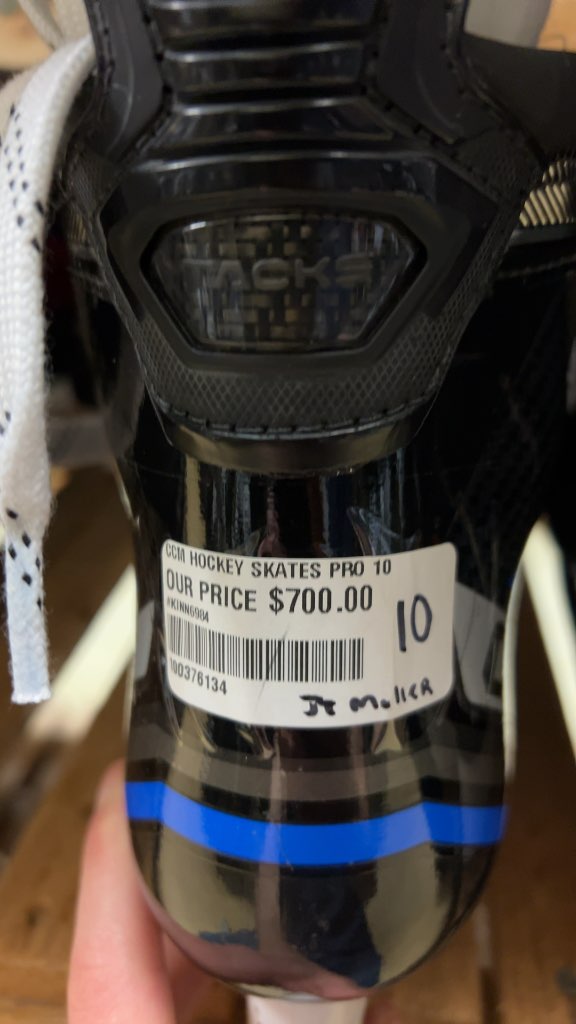 CCM Hockey Skates Tacks AS-V Pro Size 10