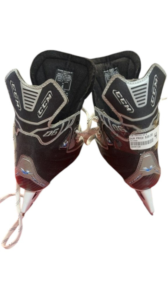 CCM Hockey Skates Vector 06 Used Size 4
