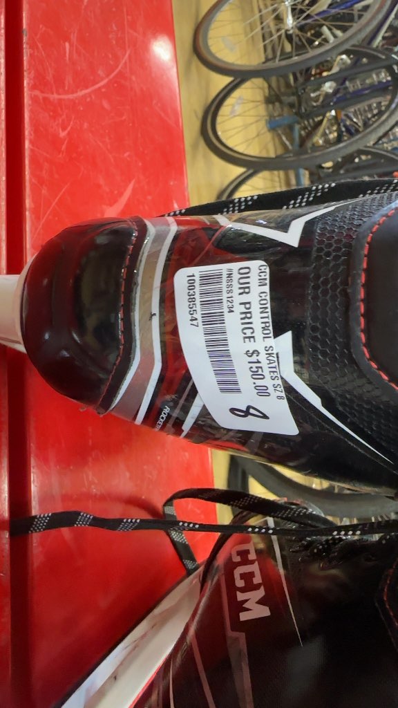 CCM JetSpeed Control Hockey Skates - Size 8 in very good shape