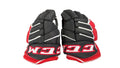 CCM Jetspeed FT370 Hockey Gloves Red/Black Used
Small hole in one palm