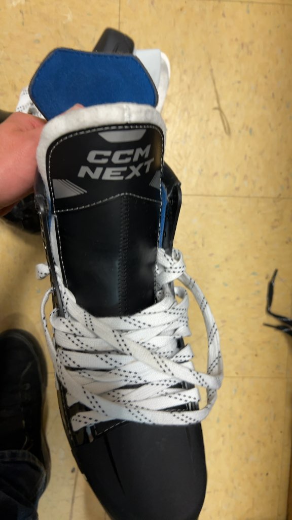 CCM NEXT Ice Hockey Skates Black Size 11 Good Condition