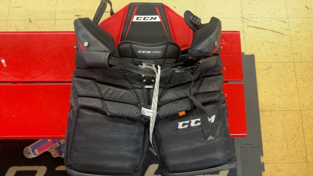 CCM Pro Senior Hockey Pants Black Used Size Large