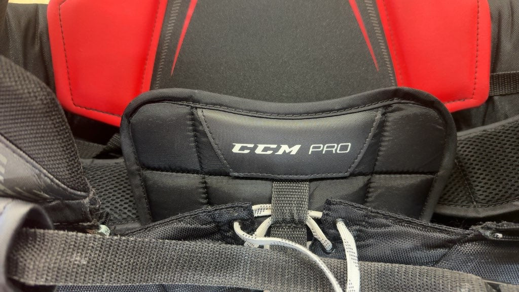 CCM Pro Senior Hockey Pants Black Used Size Large