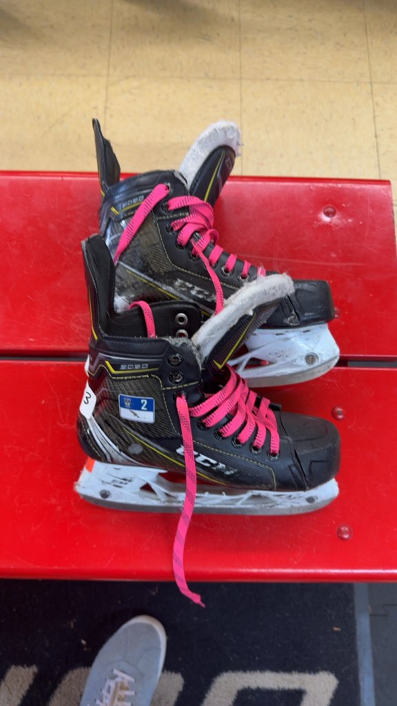 CCM Tacks 3092 Hockey Skates Used Size 3