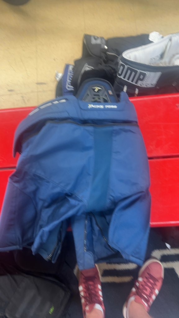 CCM Tacks 7092 Hockey Pants Navy Blue Junior Medium