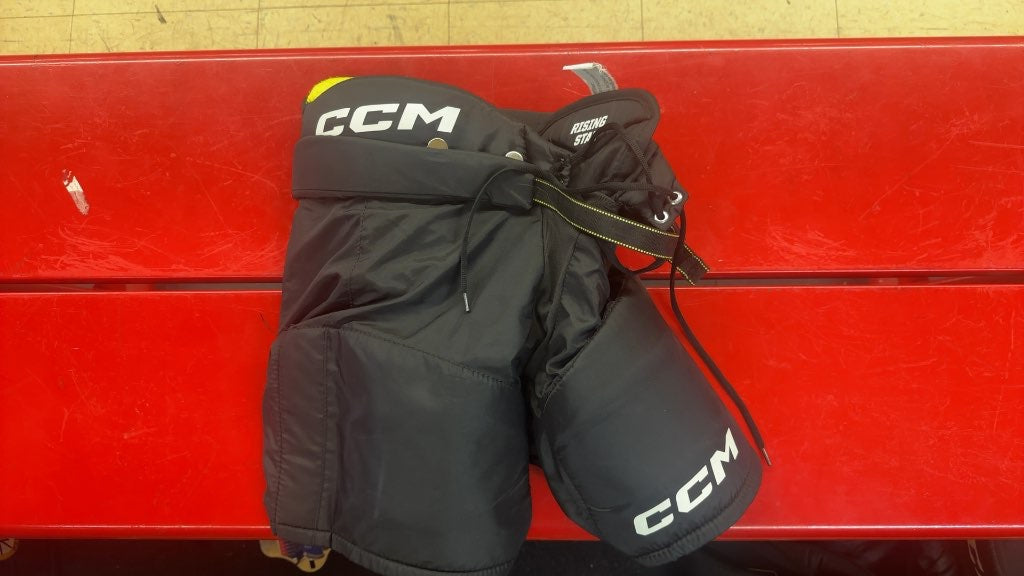 CCM Tacks Rising Star Hockey Pants Youth Large Black