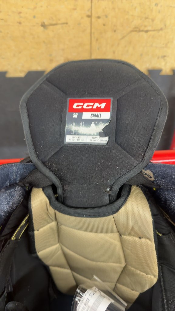 CCM Vector Premier Hockey Pants Senior Small Black Used