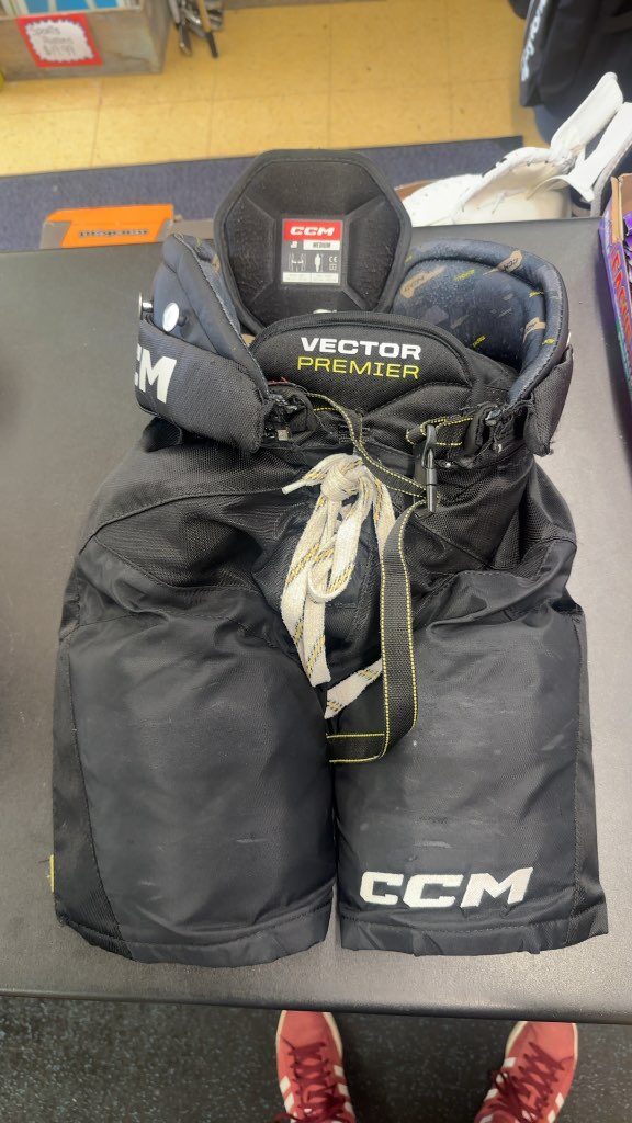 CCM Vector Premier Junior Hockey Pants - Black - Used - Junior Medium
