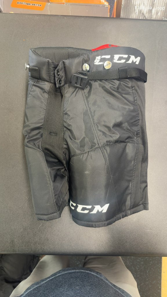 CCM Youth Hockey Pants Black Good Used Condition Size Small