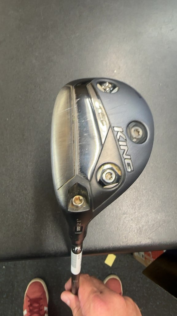 Cobra Golf Hybrid King Speedzone 21° Used Regular Flex