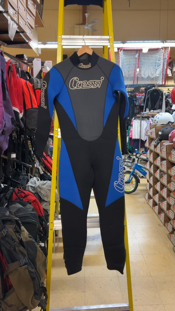 Cressi 7mm Full Body Wetsuit Man Good Condition
