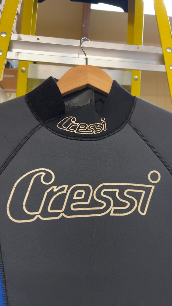 Cressi 7mm Full Body Wetsuit Man Good Condition