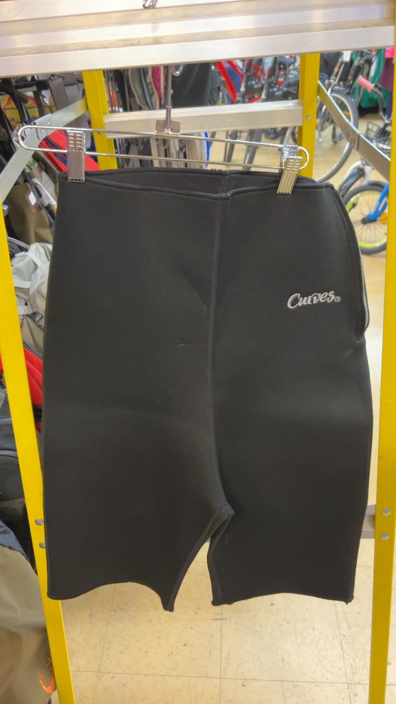Curves Wetsuit Bottom Shorts Black Used