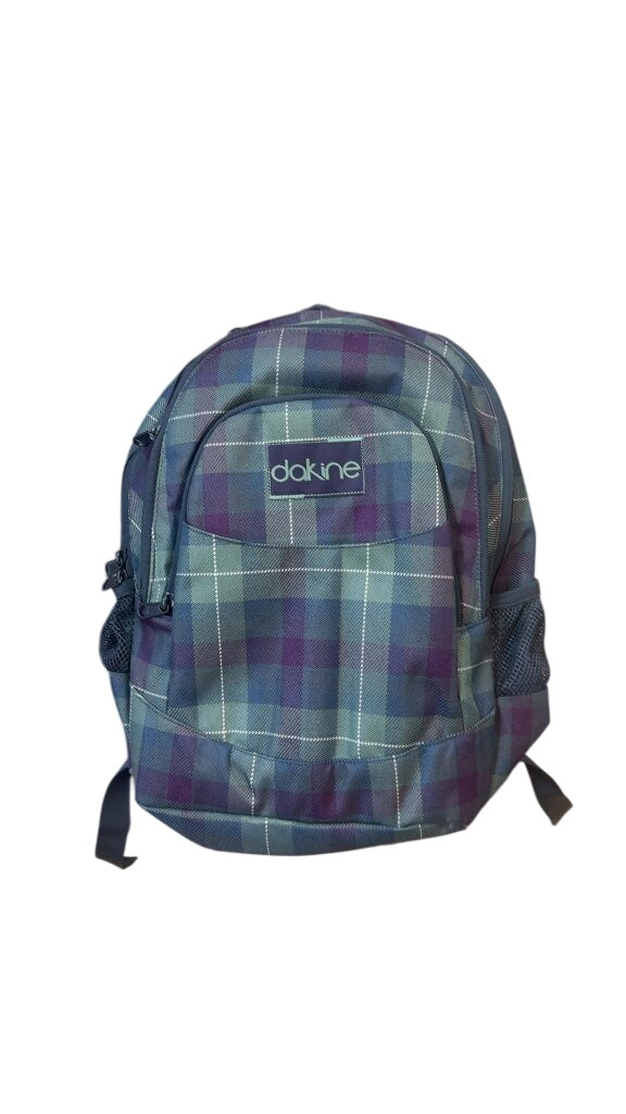 Dakine Backpack Plaid Green/Purple Good Condition