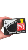Damco Bike Inner Tube Schrader Valve New 700c x 20-25c