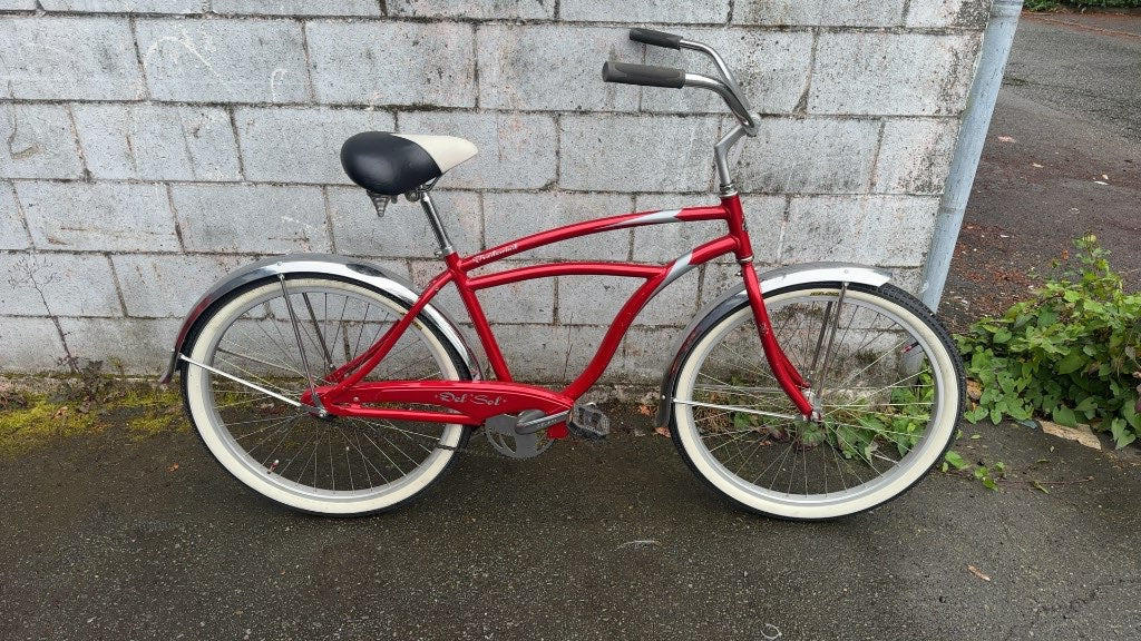 Del Sol Cruiser Bike Tradewind Red Used 26"