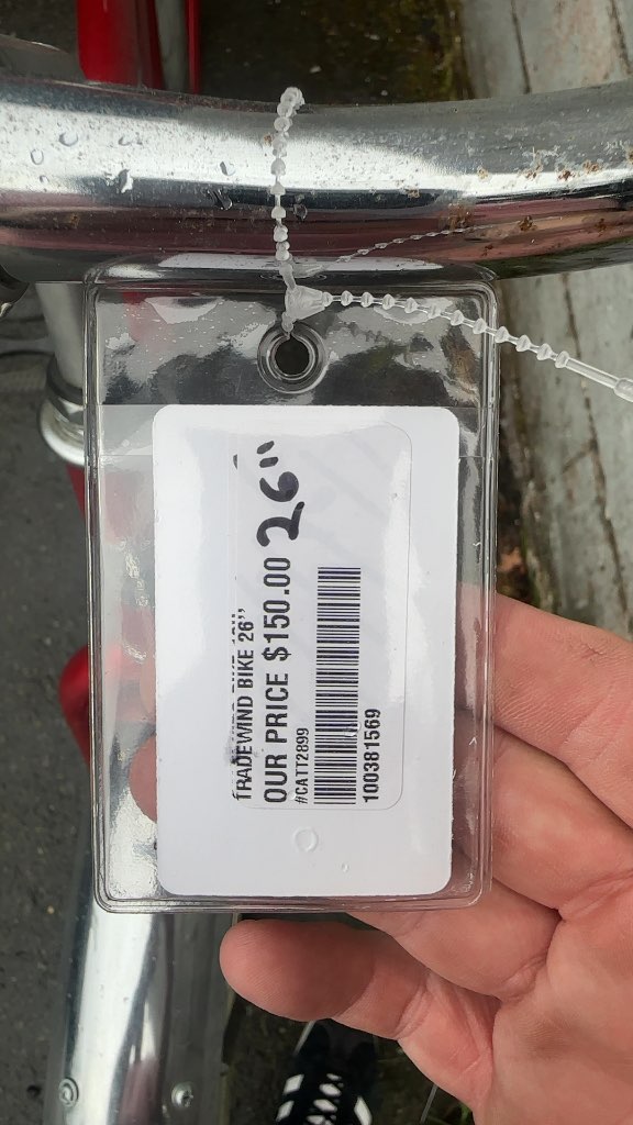 Del Sol Cruiser Bike Tradewind Red Used 26"