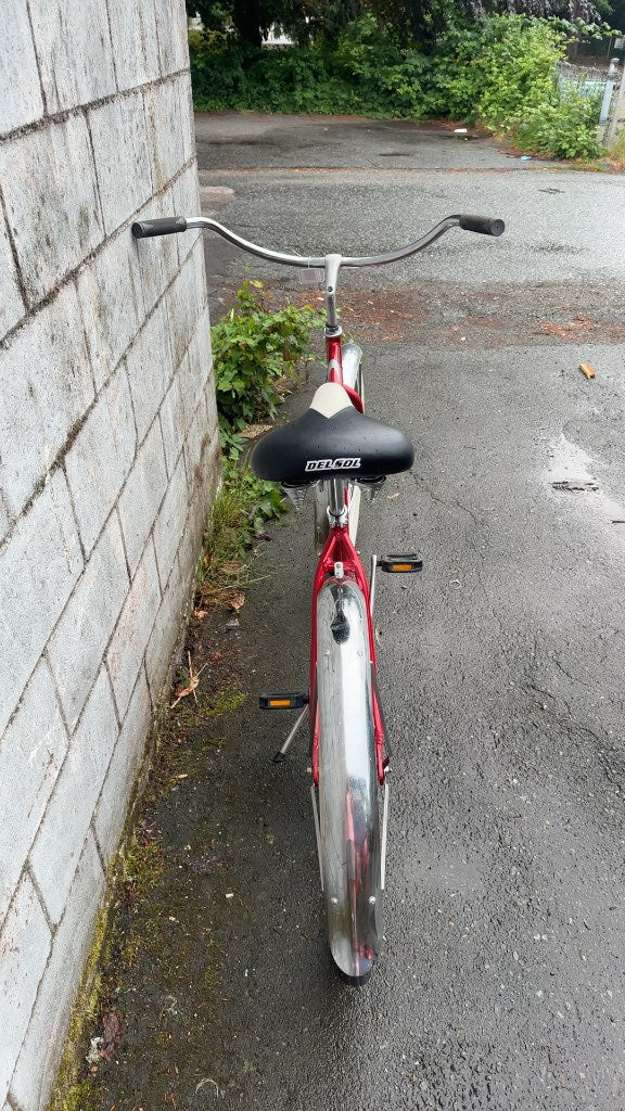 Del Sol Cruiser Bike Tradewind Red Used 26"